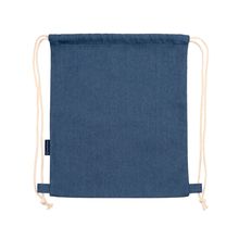 Mochila de tejido vaquero con cuerdas VAQUERO