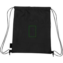 Mochila Cuerdas Cremallera Frontal y Salida Auriculares | Trasera | 60 x 95