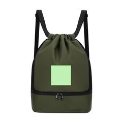 Mochila PU cierre cordón y bolsillo para zapatos | Area 1 | 120 x 120