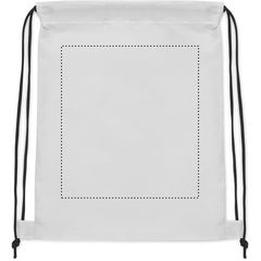 Mochila de cuerdas infantil RPET | Trasero | 180 x 200