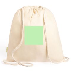 Mochila de cuerdas ecológica resistente de algodón orgánico | Cara B | 140 x 140