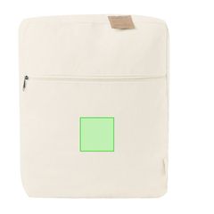 Mochila 100% Algodón Orgánico | Centrado en el frontal | 80 x 80