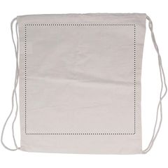 Mochila de Algodón con cuerdas | Frontal | 300 x 300