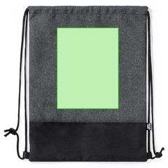 Mochila Cuerdas Reflectante RPET | Centrado | 190 x 250
