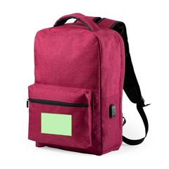 Mochila 15" con cable micro USB | En el bolsillo frontal | 120 x 70
