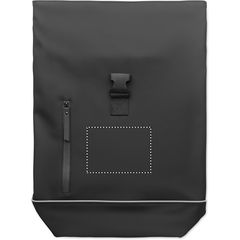 Mochila rolltop PU portátil 15 | Frontal | 140 x 100