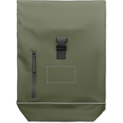 Mochila rolltop PU portátil 15 | FRONT DEBOSSING | 120 x 70