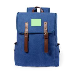 Mochila Canvas 15" Atemporal | Centrado en la solapa | 80 x 60
