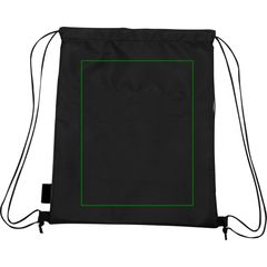 Mochila Cuerdas Cremallera Frontal y Salida Auriculares | Trasera | 230 x 300