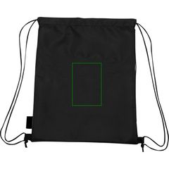 Mochila Cuerdas Cremallera Frontal y Salida Auriculares | Trasera | 95 x 140