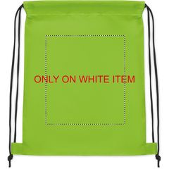 Mochila de cuerdas infantil RPET | FRONT TS | 160 x 180