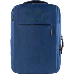 Mochila RPET Acolchada y Ajuste Trolley | Frontal superior | 100 x 50