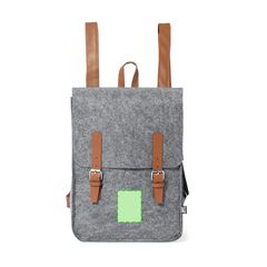 Mochila Fieltro RPET con Solapa | Centrado parte inferior | 60 x 80