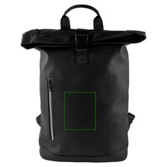 Mochila Roll-Top Detalle Reflectante | Frontal | 100 x 120