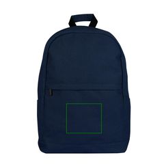 Mochila de algodón resistente | Frontal abajo | 140 x 100
