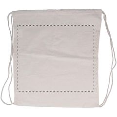 Mochila de Algodón con cuerdas | Frontal | 300 x 260
