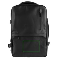 Mochila viaje impermeable 2 en 1 | Frontal abajo | 150 x 100