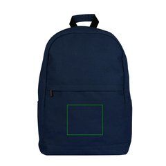 Mochila de algodón resistente | Frontal abajo | 140 x 100
