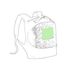 Mochila antirobo hidrófuga para portátil 15' | En la parte superior | 120 x 120