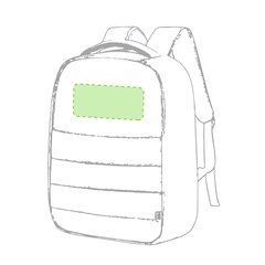 Mochila Antirrobo RPET 300D | Centrado parte superior | 130 x 60
