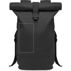 Mochila Canvas 340gr/m² Rolltop | Frontal Izquierdo | 100 x 200
