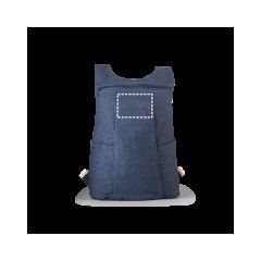 Mochila casual de denim | Parte superior | 90 x 60