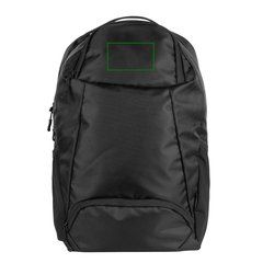Mochila con compartimentos para zapatos y portátil | Frontal arriba | 90 x 60