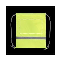 Mochila de Cordón con tira Reflectante | Delantera | 250 x 160