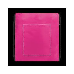 Mochila Cuerdas 210D de cordón Negro | Delantera | 230 x 250