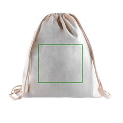 Mochila Cuerdas Algodón 140gr/m2 | Frontal | 230 x 200