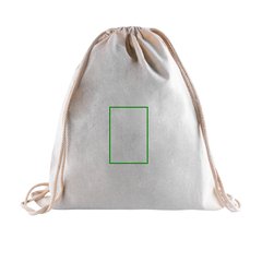 Mochila Cuerdas Algodón 140gr/m2 | Trasera | 95 x 140