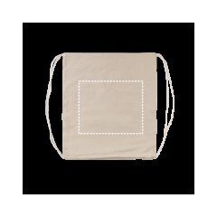 Mochila Cuerdas Algodón 37x41cm | Delantera | 280 x 230