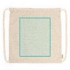 Mochila cuerdas de algodón reciclado 120 g/m² | ZONA1 | 230 x 250