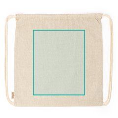 Mochila cuerdas de algodón reciclado 120 g/m² | ZONA2 | 230 x 250