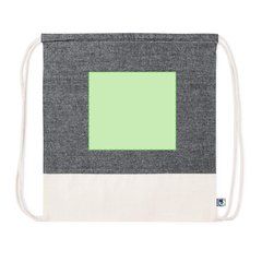 Mochila Cuerdas Algodón Solidaria | Centrado cara principal | 190 x 170
