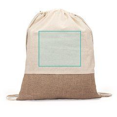 Mochila cuerdas de algodón y yute | ZONA1 | 190 x 160
