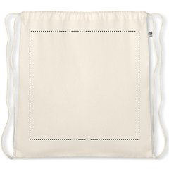 Mochila Cuerdas Ecológica de Algodón | Frontal | 300 x 300