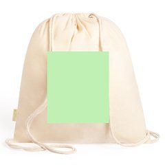 Mochila de cuerdas ecológica resistente de algodón orgánico | Cara B | 190 x 220