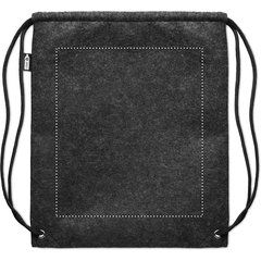 Mochila de Cuerdas Fieltro RPET | Trasero | 260 x 300