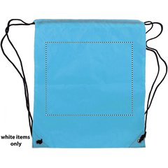 Mochila Cuerdas Reforzada 190T | BACK ON WHITE | 260 x 220