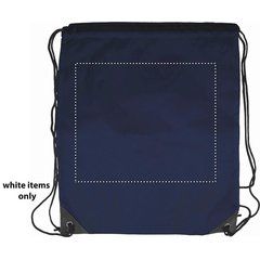 Mochila Cuerdas Reforzada 190T | FRONT ON WHITE | 260 x 220