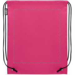 Mochila de cuerdas RPET 80 gr/m² | Trasero | 260 x 300