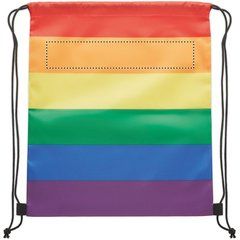 Mochila Cuerdas RPET Rainbow | ORANGE STRAP