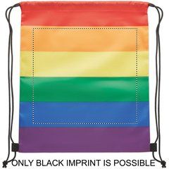 Mochila Cuerdas RPET Rainbow | Trasero | 280 x 260