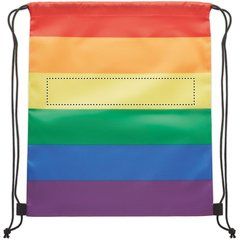 Mochila Cuerdas RPET Rainbow | YELLOW STRAP | 280 x 50