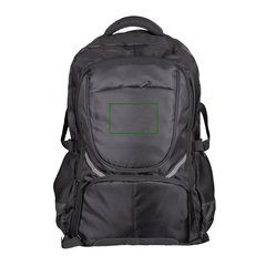 Mochila deportiva de nailon | Frontal arriba | 120 x 80