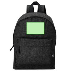 Mochila ecológica acolchada de plástico reciclado | En la parte superior | 120 x 80