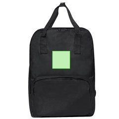 Mochila estilo urbano con bolsillo frontal | En la parte superior | 80 x 80