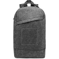 Mochila Fieltro Laptop 13" Ajuste Trolley | Bolsillo Frontal | 140 x 140