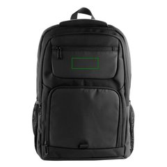 Mochila impermeable con bolsillo para portátil | Frontal arriba | 100 x 40